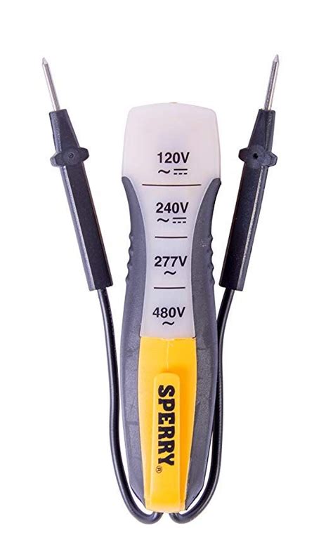 how to use sperry voltage tester et6204